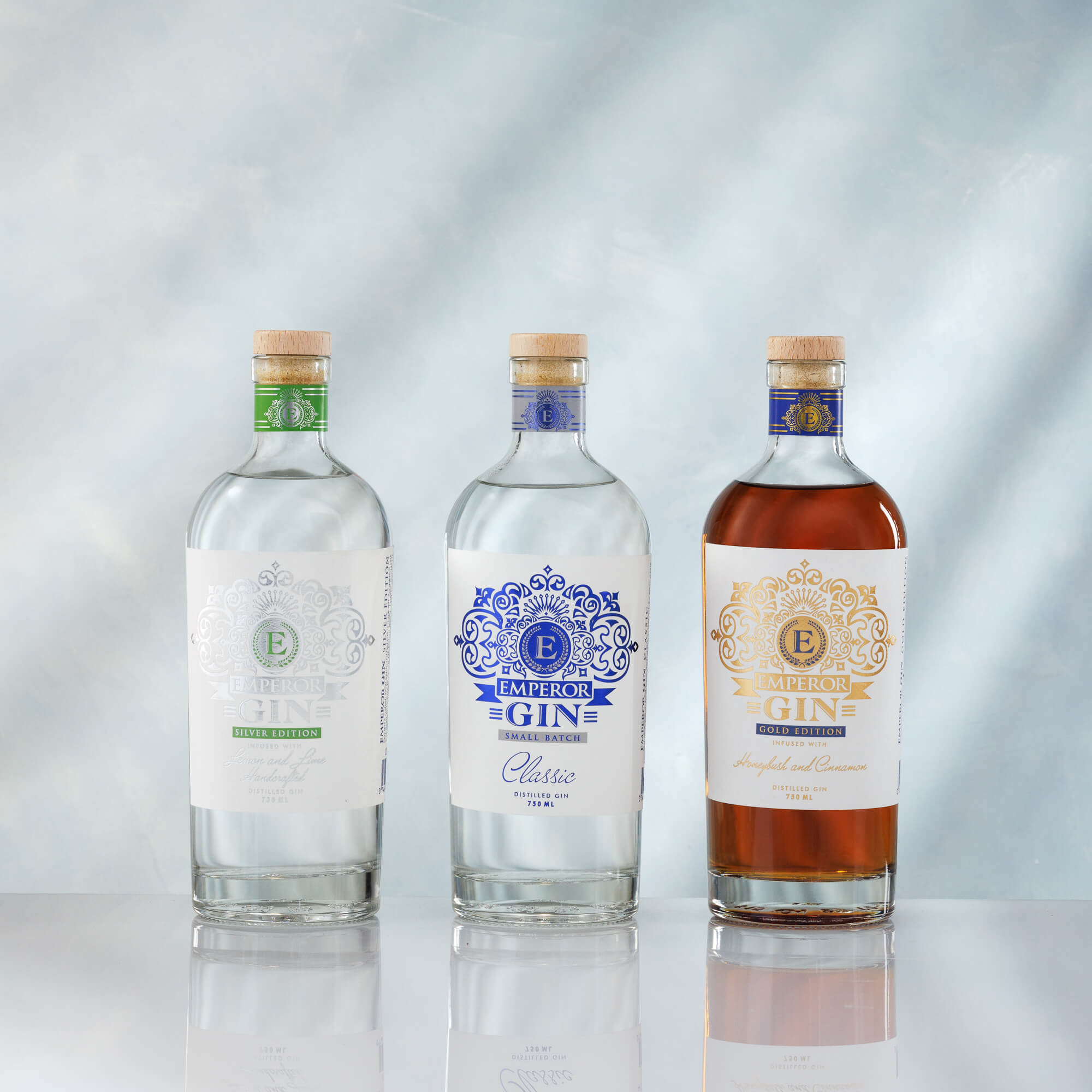 Emperor Classic, Silver & Gold Edition Bundle (750ml x 3)